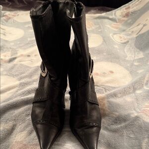 BCBGirls Black Heeled Boots